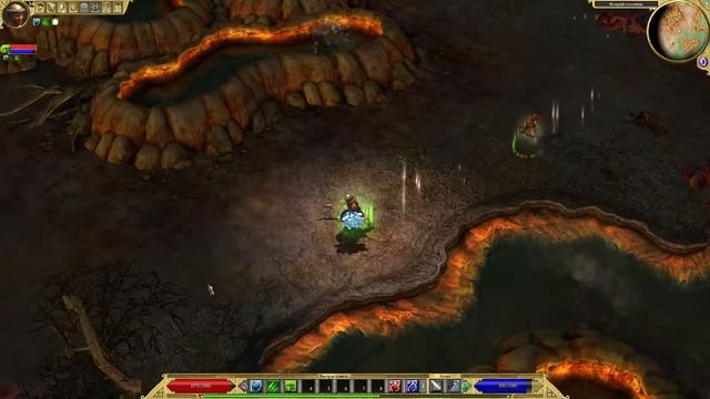 Titan Quest HD Anniversary прохождение #52, Приглашение, Битва с Фийей и Кондором Могучим смотреть онлайн