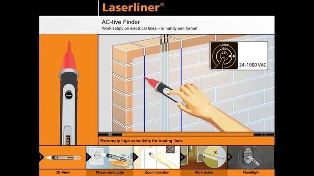 Laserliner ActiveFinder смотреть онлайн