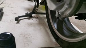 Yamaha FJR 1300 2008 Масло в редукторе