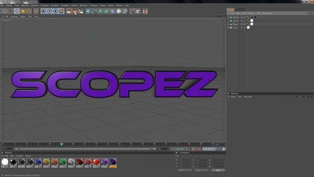 Saving as PNG in Cinema 4D смотреть онлайн