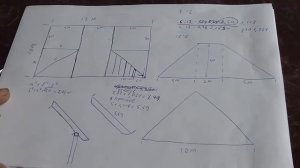 Вальмовая крыша-просто, Как рассчитать и запилить все стропила. Шаблон.