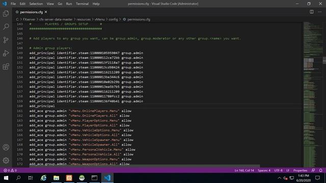 Setting up Vmenu permissions for FiveM On VPS and Zap Hosting смотреть онлайн