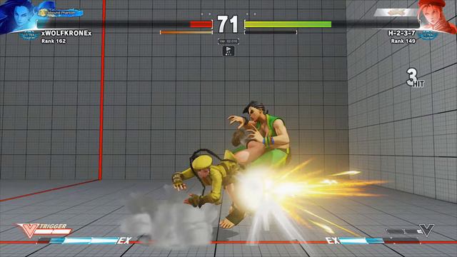 SFV~ Laura (xWOLFKRONEx) vs. Cammy (H-2-3-7) HD 4 смотреть онлайн