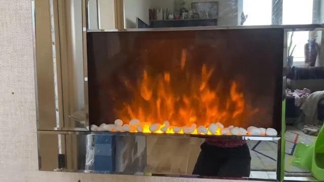 Распаковка - Электрокамин Electrolux EFP/W-2000S смотреть онлайн
