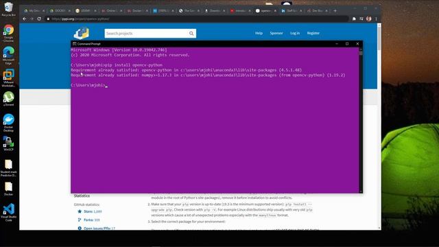 Opencv (cv2) install on windows | Linux for computer vision смотреть онлайн