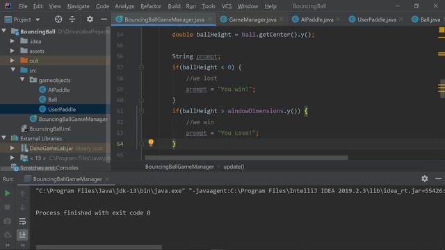 JavaStream 5 (DanoGameLab) part 6: win/lose conditions смотреть онлайн