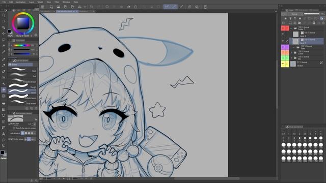 6 Tools In Clip Studio Paint To Make CLEAN & EASY Lineart
