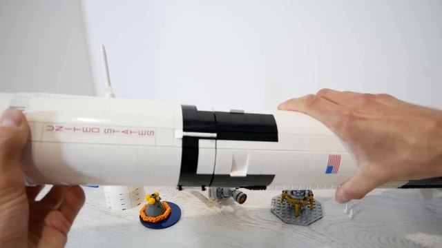 ГИГАНТСКАЯ РАКЕТА из ЛЕГО: Обзор набора LEGO Ideas 92176 NASA Apollo Saturn V