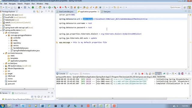 Spring Profile | Spring profile example in spring boot | Spring profile active смотреть онлайн
