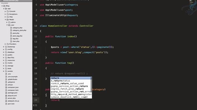 Laravel - Create Blog and Admin Panel | Show Posts by Tag and Category #18 смотреть онлайн