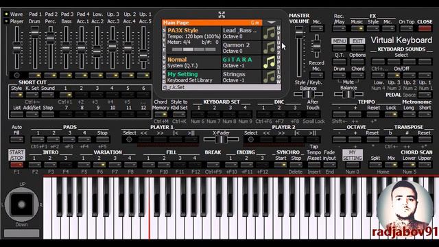 Qəlbimdə qaldı hicran - KORG PA4X Azəri - PC смотреть онлайн