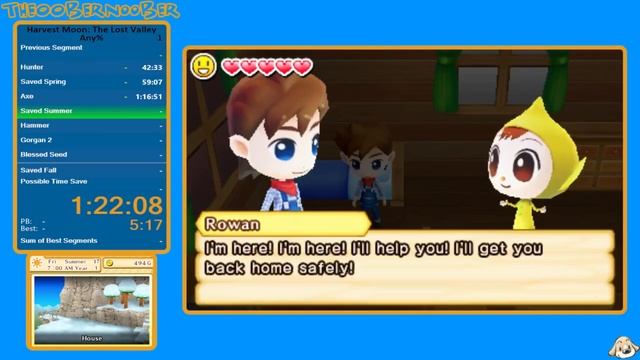 [WR] Harvest Moon: The Lost Valley Any% in 2:43:56 смотреть онлайн