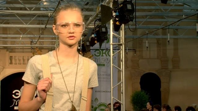 DIGITALINA.RU. Показ коллекции Digital Anatomy на RussianEcoFashionWeek. смотреть онлайн