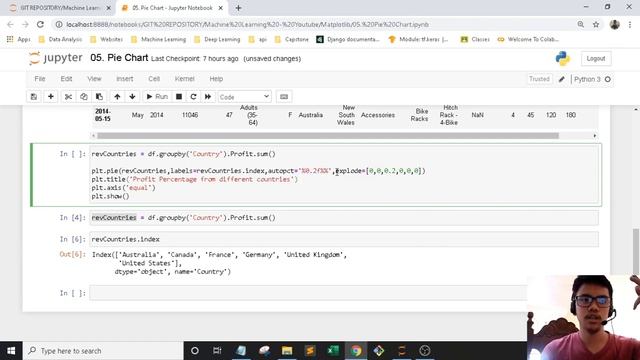 Matplotlib | 5. Pie Chart смотреть онлайн