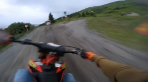 KTM SX 125  . ПОЛНЫЙ ГАЗ