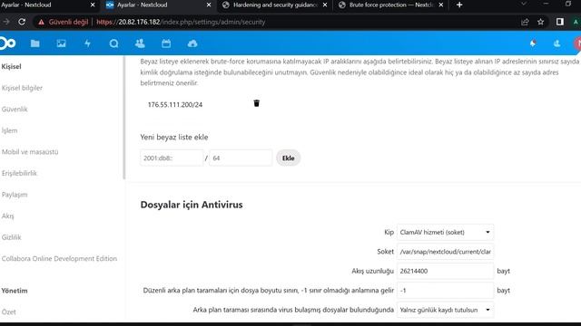 Nextcloud - Brute Force (Attack Engelleme) смотреть онлайн