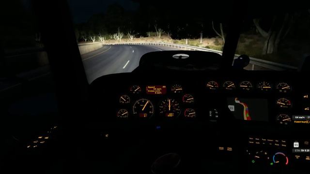 American Truck Simulator | Машина сопровождения негабаритного груза, испарилась!))) смотреть онлайн