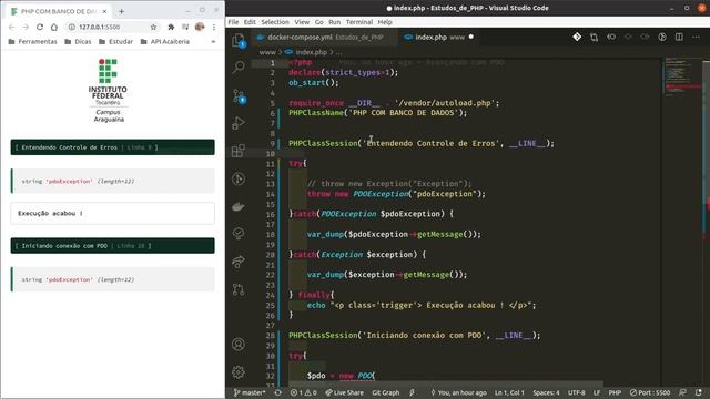 #PHP - 31 - Integrando PHP + MySQL com PDO - Parte 3 смотреть онлайн