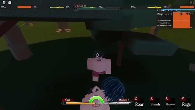 Untitled Attack On Titan VS Titan Warfare ATTACK TITAN | Roblox