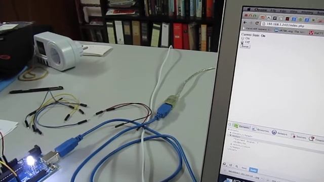 Arduino + RaspberryPi + PHP смотреть онлайн