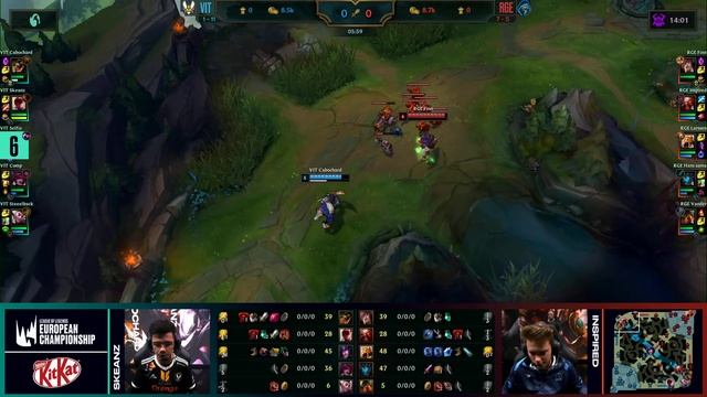 Vitality vs Rogue | Week 7 Day 1 S10 LEC Spring 2020 | VIT vs RGE W7D1 смотреть онлайн