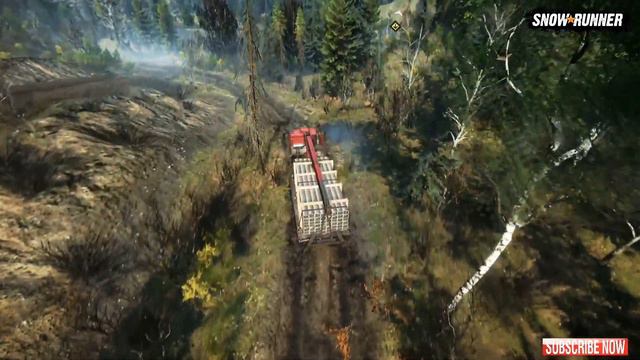 SnowRunner: Hope County Map Contracts - Bridge Construction смотреть онлайн