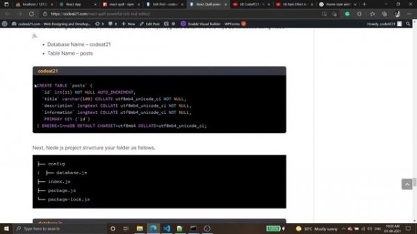React Quill powerful rich text editor