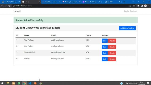 Laravel 9 Livewire BS Modal CRUD 2: Fetch data with pagination in Livewire | Livewire Pagination смотреть онлайн