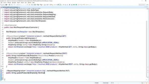 Consuming a RESTful Web Service in Spring Boot | Rest Template