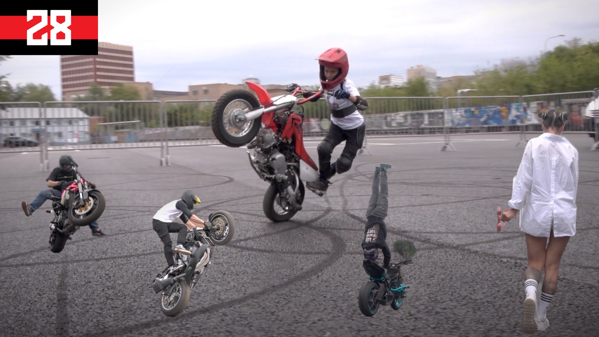 STUNT RIDING / Волков Антон / SONY ax53 test смотреть онлайн