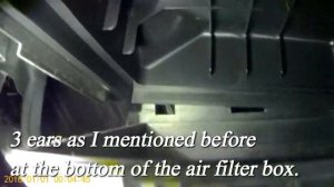 Subaru XV Crosstrek 2018 Air filter change