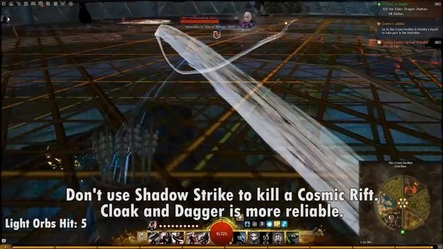 Light Up the Darkness - Liadri the Concealing Darkness (Thief Achievement Guide) [GW2] смотреть онлайн