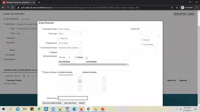 Oracle Fusion Technical Training | Oracle Fusion Technical Tutorials | Define BI Report as ESS Job смотреть онлайн