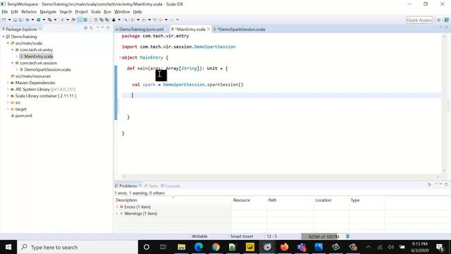 Apache Spark Scala development project setup with Eclipse смотреть онлайн