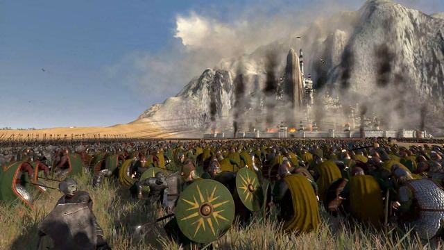MORDOR vs ROHAN - Total War RISE OF MORDOR ROHAN смотреть онлайн