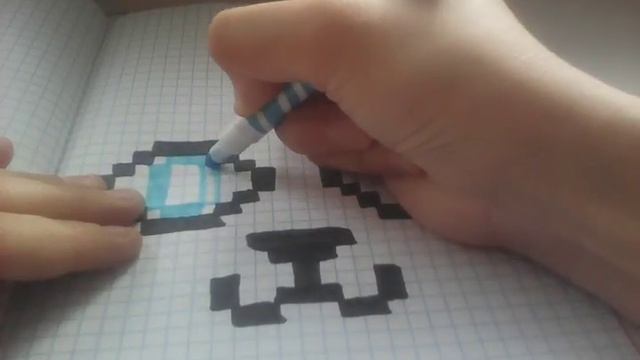 Как нарисовать по клеточкам мордашечка кошечки ! Часть 2 смотреть онлайн