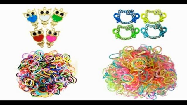 Набор для плетения браслетов из резинок rainbow loom bands в Атагае смотреть онлайн