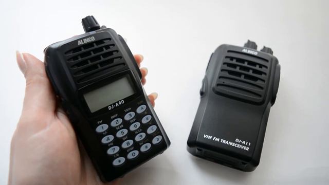 Рация Alinco DJ-A40 и Alinco DJ-A11. Обзор сравнений