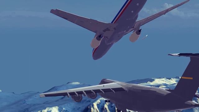 Airplane Crashes Into Big Ship After Engine Exploded - Emergency Landings On Water смотреть онлайн
