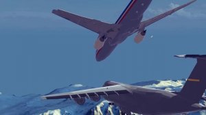 Airplane Crashes Into Big Ship After Engine Exploded - Emergency Landings On Water