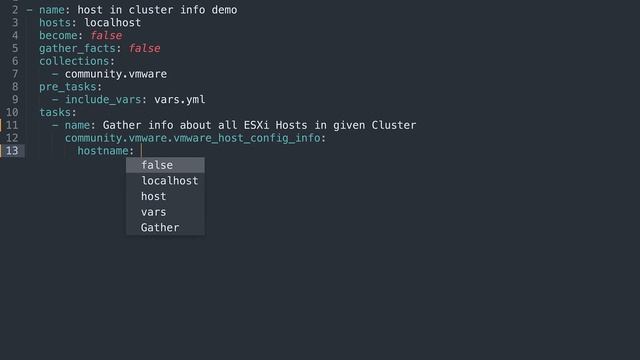 Gather Info about all VMware ESX/ESXi Hosts in a given Cluster - Ansible vmware_host_config_info смотреть онлайн