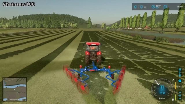 ANOTHER NEW AREA TO WORK ON Survival Challenge FS22 Hinterland Ep 20 смотреть онлайн