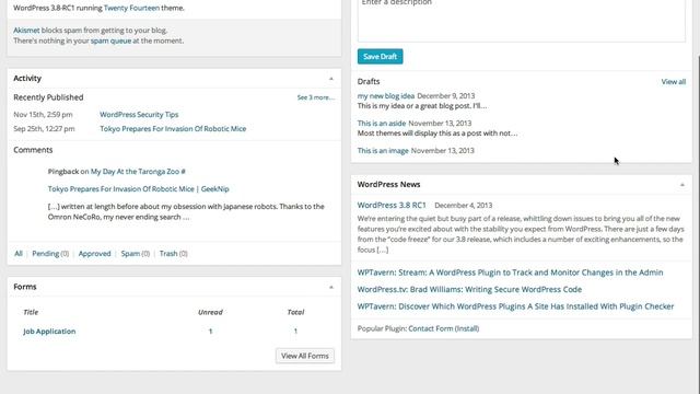 Getting to Know the WordPress Dashboard смотреть онлайн