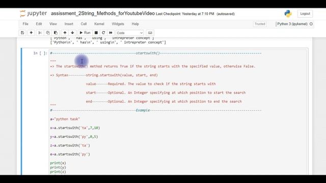 String Methods | part 7 | Learn Python | Qwerty Gen смотреть онлайн