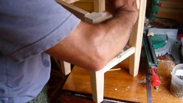 Изготовление табурета. часть 8 смотреть онлайн