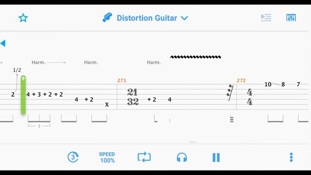 SOLO Master Of Puppet - Metalica [guitar Tablature]