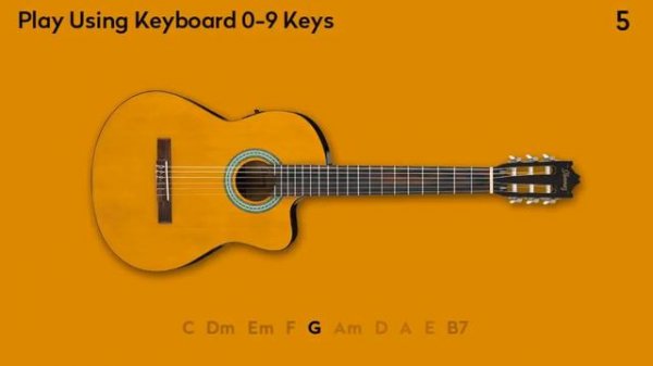 YouTube Classical Guitar - Play Classical GUITAR with computer keyboard