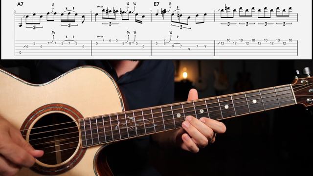 Blues Soloing Secrets - Mixing Scales + 12 Bar Blues Guitar Licks In E