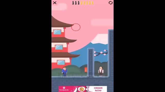 Mr Bullet MISSIONS Level 26. 3 Stars Walkthrough смотреть онлайн