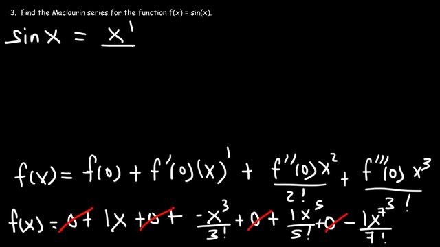 Taylor Series and Maclaurin Series - Calculus 2 смотреть онлайн